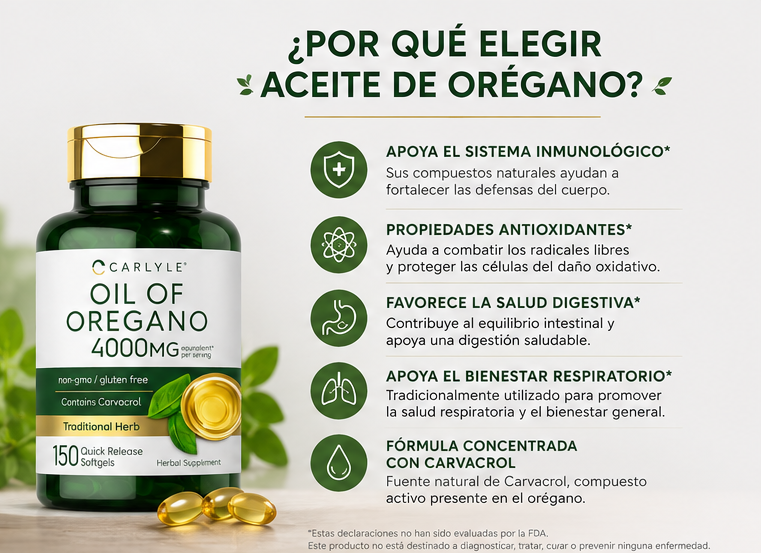 Aceite de orégano® el original- 🌿Limpieza profunda desde adentro✨- Envío gratis y pago contra Entrega 📦