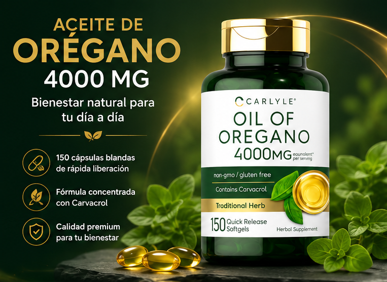 Aceite de orégano® el original- 🌿Limpieza profunda desde adentro✨- Envío gratis y pago contra Entrega 📦