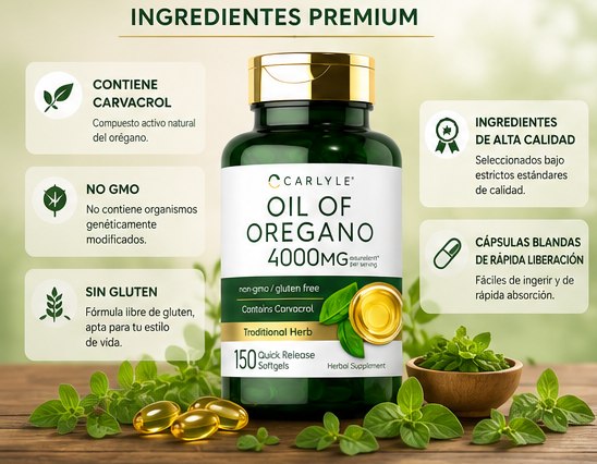 Aceite de orégano® el original- 🌿Limpieza profunda desde adentro✨- Envío gratis y pago contra Entrega 📦