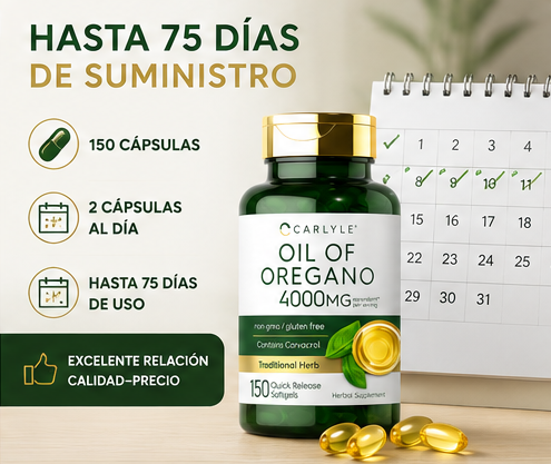 Aceite de orégano® el original- 🌿Limpieza profunda desde adentro✨- Envío gratis y pago contra Entrega 📦